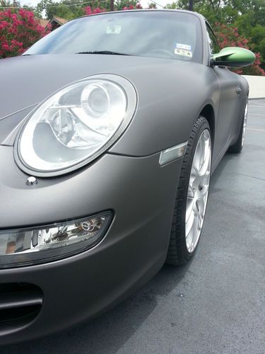 Beautiful clean 2005 porsche 911 s loaded with matte wrap chrono leather package