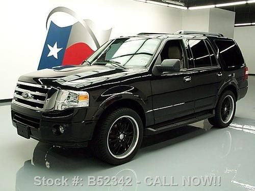 2010 ford expedition leather 3rd row 22" wheels 39k mi texas direct auto