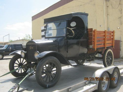 Tall t c cab stake bed restored original truck model a model t flathead ford