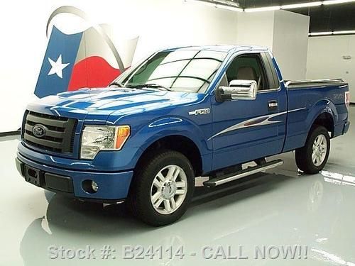 2009 ford f-150 stx reg cab htd leather side steps 23k! texas direct auto