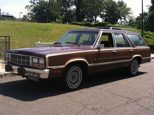 1981 ford fairmont futura wagon country squire colony park zephyr mercury