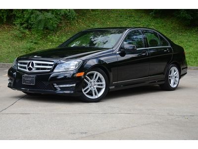 Clean carfax!!! 2012 c300 4matic amg, gps nav, back up camera,heated seats,clean