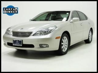 2004 lexus es 330 luxury loaded sunroof leather 6cd one tx owner only 47k miles!
