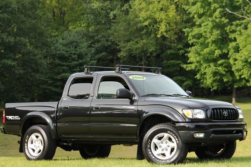 2004 toyota tacoma double cab 4x4 sr5 trd off-road 1-owner clean carfax sharp!
