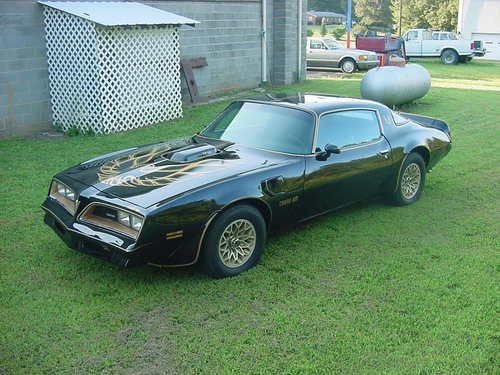1978 black trans am with special edition trim
