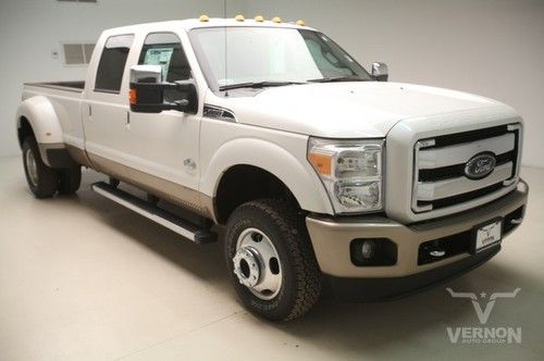 2013 drw king ranch crew 4x4 navigation leather heated cooled v8 diesel