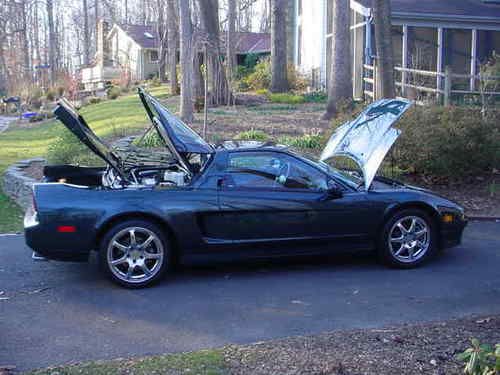 1994 acura nsx  brooklands green/tan, at, 2 owner car, all service complete