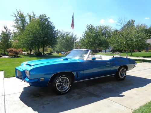 1972 pontiac gto tribute convertible * no reserve * super clean and solid