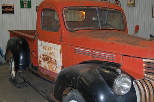 1946 chevy truck barn find 98% original