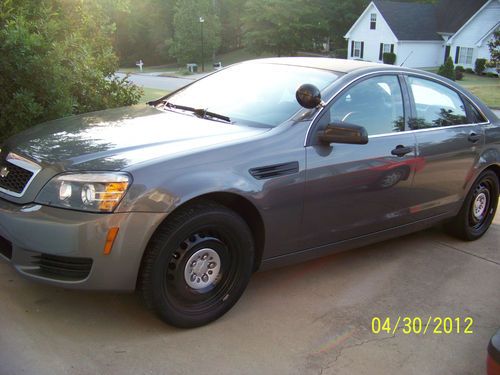 2011 chevrolet caprice police patrol vechicle       ppv sedan 4-door 6.0l
