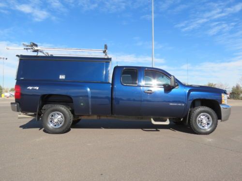 2009 chevrolet silverado 3500 extended cab long bed diesel 4x4 utility work srvc