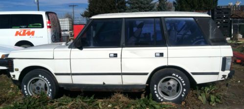 1989 land range rover, parts vehicle, shocks only have 100 miles on them, used