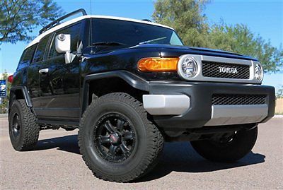 No reserve 2010 fj cruiser trd lifted 4x4 1 az owner low mile almost like new