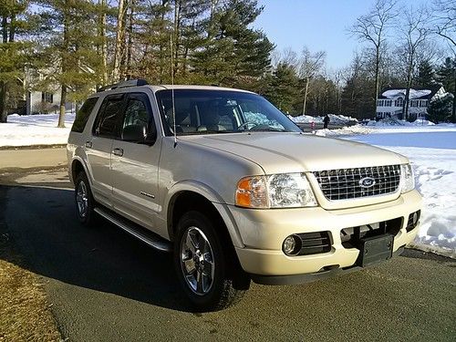 2005 ford explorer limited, v-6, dvd, leather, roof 100k, 3rd row
