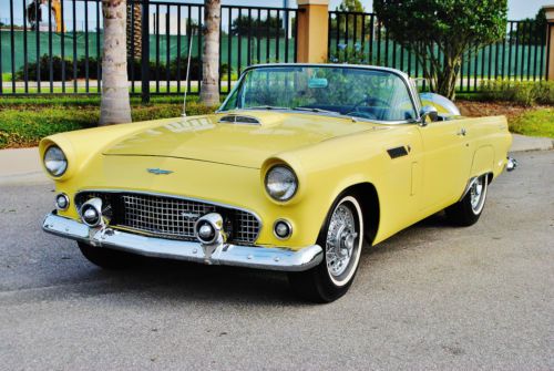 Wow must be seen 1956 ford thunderbird convertible loaded a/c auto,p.s,p.b sweet