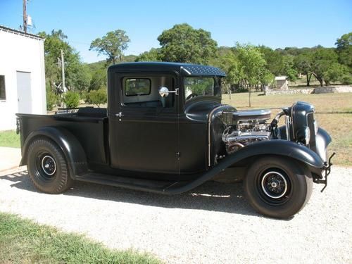 1934 ford all steel full custom truck; 383; 700r4; 9"