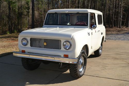1965 ih scout 80  red carpet special