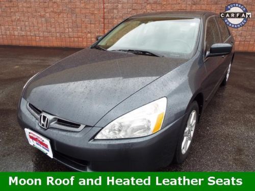 Ex-l 3.0l v6 cd am/fm/6-disc luxury heated leather sun roof we finance
