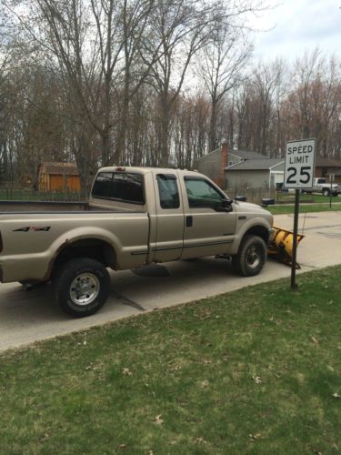 99 ford f250 super duty 7.3 4x4 with fisher hd plow