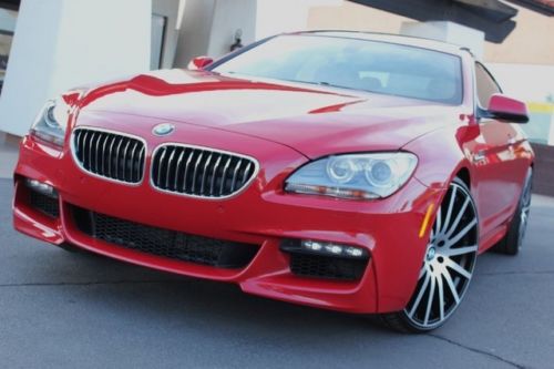 2013 bmw 640i gran coupe m sport pkg. 4 dr. 22 in wheels. gorgeous. 1 owner.