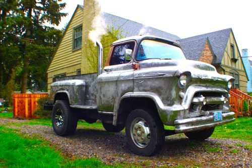 &#034;no reserve&#034; 1956 chevy 5400 &#034;low cab over&#034; custom rat rod truck!