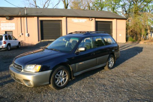 2003 subaru outback awd 1 owner no accidents! md state inspected.great condition