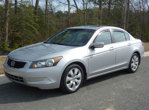 2008 honda accord ex-l sedan - 70k miles - one owner excellent condition -silver
