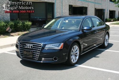 2011 audi a8 long body , cold weather package lane dept , pano roof wow