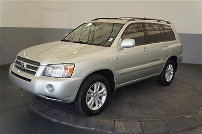 2007 toyota highlander hybrid limited-2wd-navigation-3rd row seating-one owner