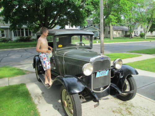 1930 ford model a very original. same family since new
