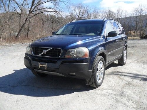 2003 volvo xc90 t6 awd luxury suv leather sunroof 95% tires clean car fax