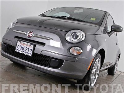1 owner grigio (gray) fiat 500. bad credit, no credit financing available!