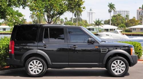 2005 lr3 se7 v8 java black with ash interior florida owned and well maintained