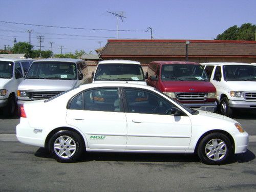 2003 honda civic gx cng compressed natural gas carpool solo hov sticker low mile