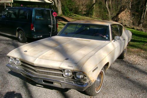 1969 chevrolet malibu ready for your personal touch (project)