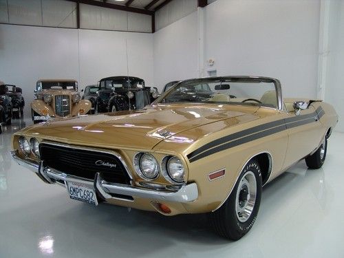 1971 dodge challenger 340 convertible mod squad, complete matching #'s