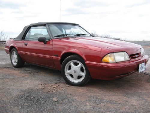 1993 ford mustang lx 5.0 convertible