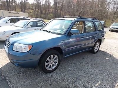 2007 subaru forester, one owner, no accidents, no reserve,