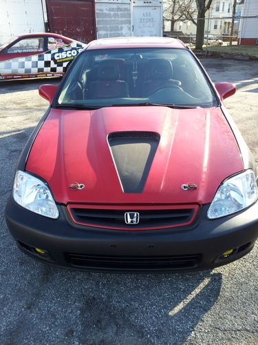 2000 honda civic si b16 5 speed only 70,000 miles  no reserve easy project