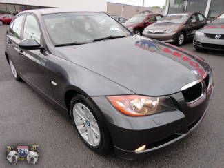 07 gray 328xi awd 4x4 sunroof leather automatic