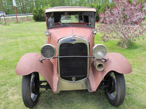 1930 ford model a deluxe rumble seat coupe affordable project