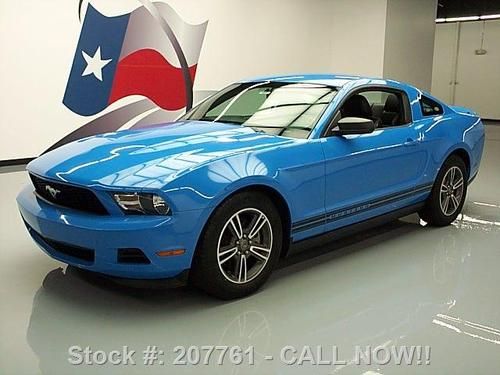 2012 ford mustang v6 premium leather shaker sync 33k texas direct auto