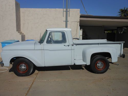 1961 ford truck rare stepside chevy powered