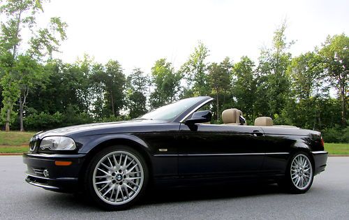 2002 bmw 330ci convertible  automatic low 65k miles loaded "m" wheels 60 photos