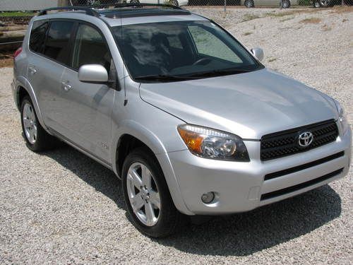 2007 toyota rav4 sport 4 cyl 2wd auto clear title damaged runs and drives