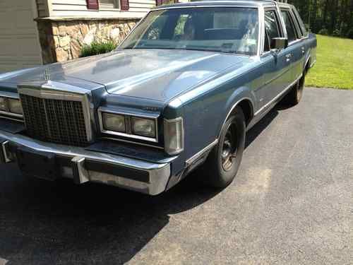 1986 lincoln town car signature series edition 75k miles whole/parts