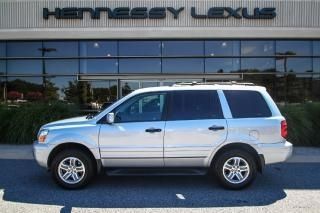 2005 honda pilot ex-l at with navi  leather navigation third row 1owner no accid