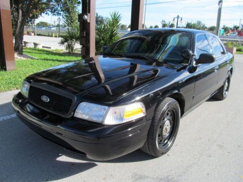 2006 crown vic p71 police interceptor car *bad boy black*