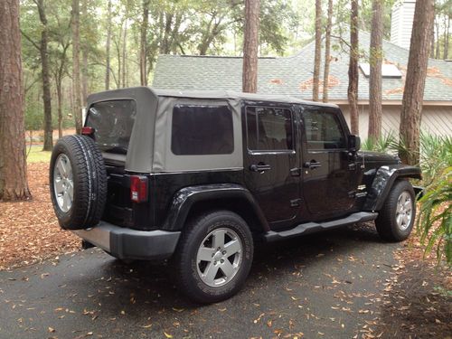 2008 jeep wrangler unlimited sahara sport utility 4-door 3.8l