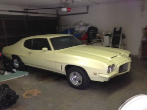 1972 gto lemans coupe   &#034; original owners &#034;
